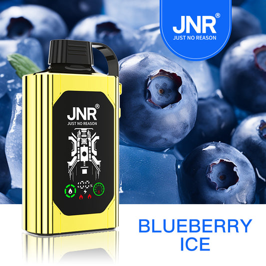 (5-boxes)JNR Shisha Hookah Box 30K Disposable Vape-Blueberry Ice